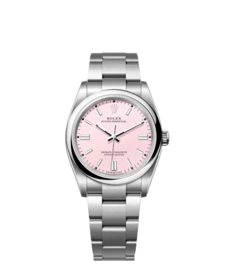 Rolex Oyster Perpetual 36 Pink NEW 2024
