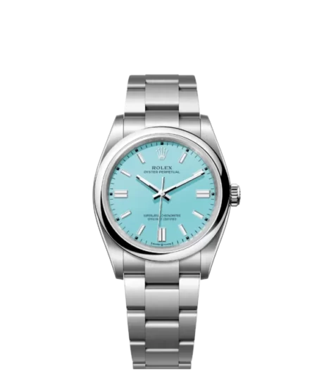 Rolex Oyster Perpetual 36 Tiffany FULL STICKERS 2023 NEW