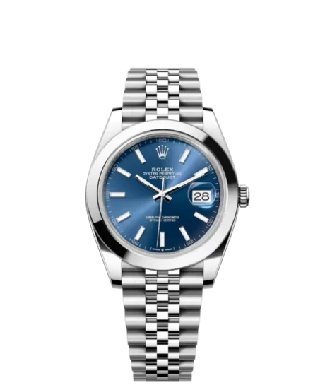 Rolex Datejust 41 Blue 126300 NEW 2023 Full Stickers