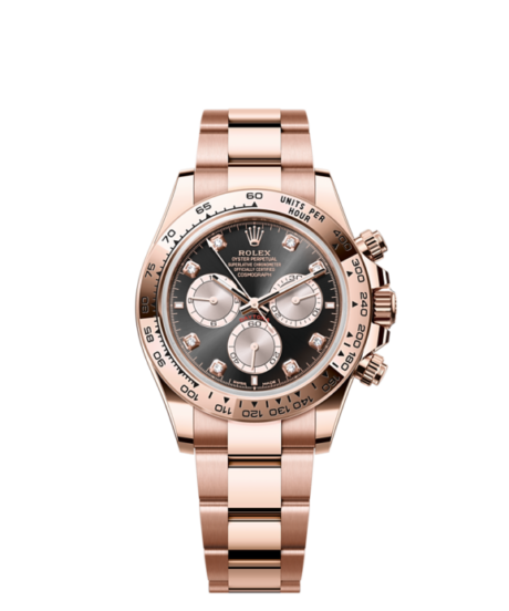 Rolex Daytona 126505 BLACK/SUNDUST DIAMONDS NEW 2024