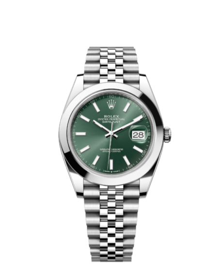 Rolex Datejust 41 Green Mint 126300 NEW 2024