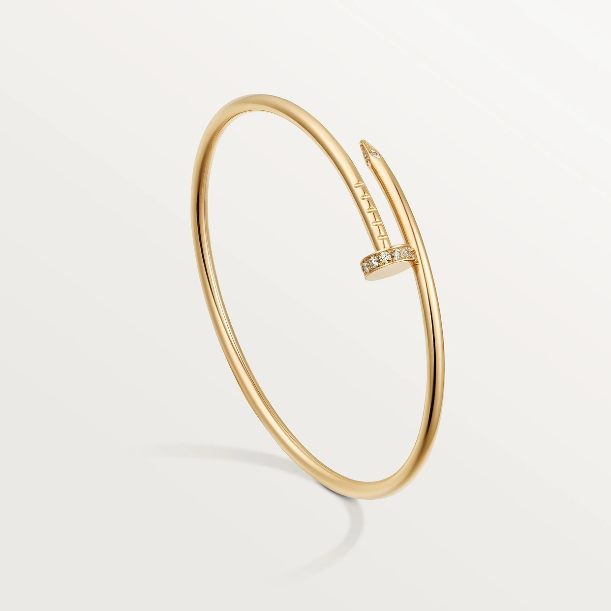 Cartier JUSTE UN CLOU BRACELET SMALL MODEL DIAMONDS CRB6066116 New 2025 - Image 3