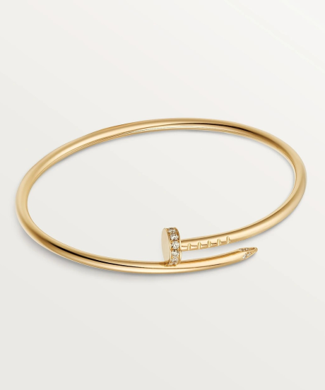 Alternative view of Cartier JUSTE UN CLOU BRACELET SMALL MODEL DIAMONDS CRB6066116 New 2025