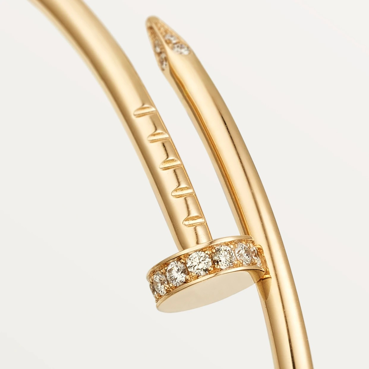 Cartier JUSTE UN CLOU BRACELET SMALL MODEL DIAMONDS CRB6066116 New 2025 - Image 7