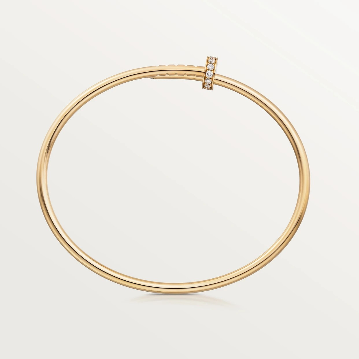 Cartier JUSTE UN CLOU BRACELET SMALL MODEL DIAMONDS CRB6066116 New 2025 - Image 6