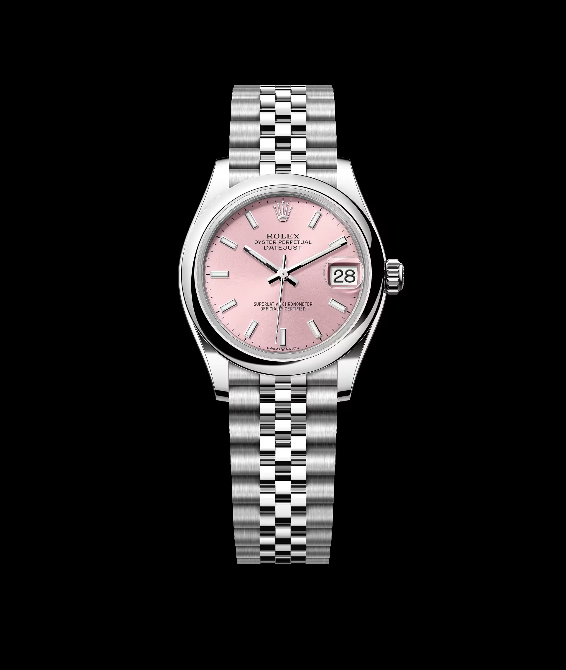Alternative view of Rolex Datejust 31 Pink Roman 278240 NEW 2026 Stickers