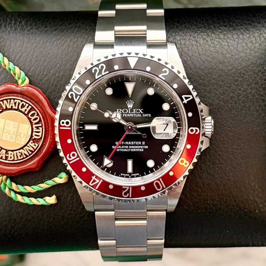Gmt Master Ii Coke 16710 Y Series Nos