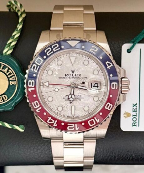 Rolex GMT-Master II METEORITE NEW Full Stickers Discontinued