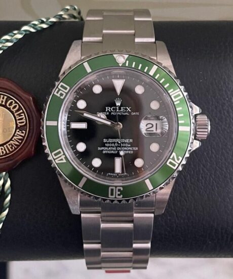 Rolex Submariner Kermit 16610Lv Nos 2008 Full Stickers
