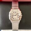 Cartier Santos White New Stickers