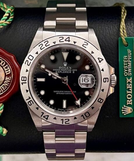 Rolex Explorer Ii 16570 Black U Series