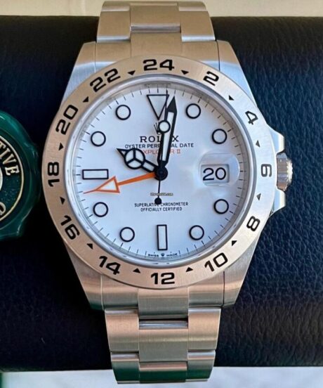 Rolex Explorer Ii White New Full Stickers