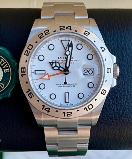 Rolex Explorer Ii White New Partial Stickers