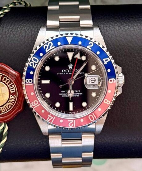 Rolex Gmt Master Ii Pepsi Faded Swiss Only Nos U Series
