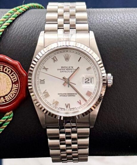 Rolex Datejust 36 White Roman 16234 Nos