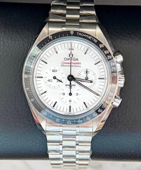 Omega Speedmaster Moonwatch Professional White New Stickers